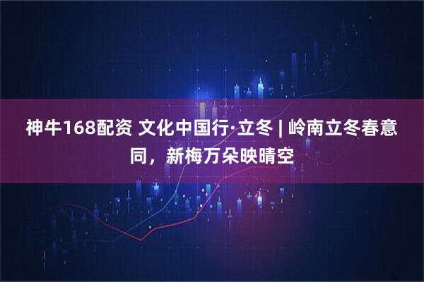 神牛168配资 文化中国行·立冬 | 岭南立冬春意同，新梅万朵映晴空
