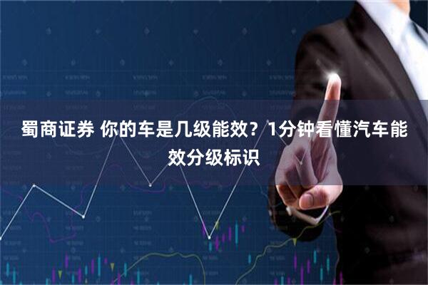 蜀商证券 你的车是几级能效？1分钟看懂汽车能效分级标识